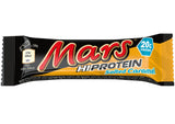 Étiquette nutritionnelle Mars Barre protéinée caramel salé, choix pratique après l'entraînement.