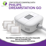 Filtre DreamStation Go réutilisable par Mars Wellness, nettoyage facile
