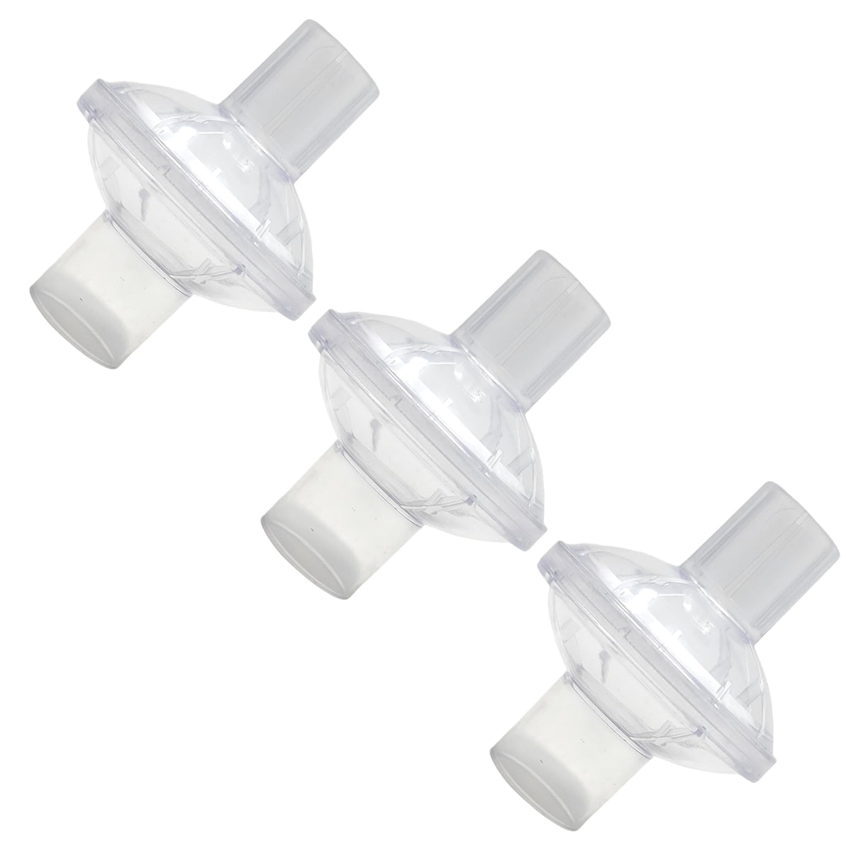 Filtre en ligne universel MARS WELLNESS pour CPAP offrant un flux d'air stable.