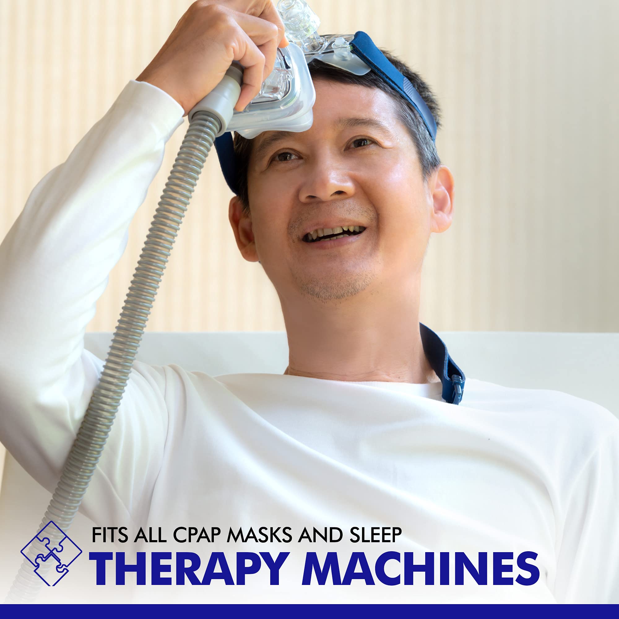 Mars Wellness Tuyau CPAP en lot de deux, pratique et économique.
