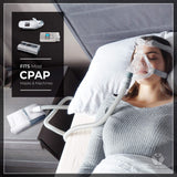 Connecteurs 22 mm du tuyau CPAP Mars Wellness pour une large compatibilité.
