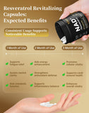 Utilisation quotidienne MARSTA Liposomal Résveratrol pour énergie et concentration.