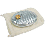 Maruka MY-600A bouillotte eau chaude argent, ensemble pratique pour le lit et le confort nocturne.