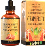 Mary Tylor Naturals huile pamplemousse bouteille en verre ambré 4 oz, parfum frais.