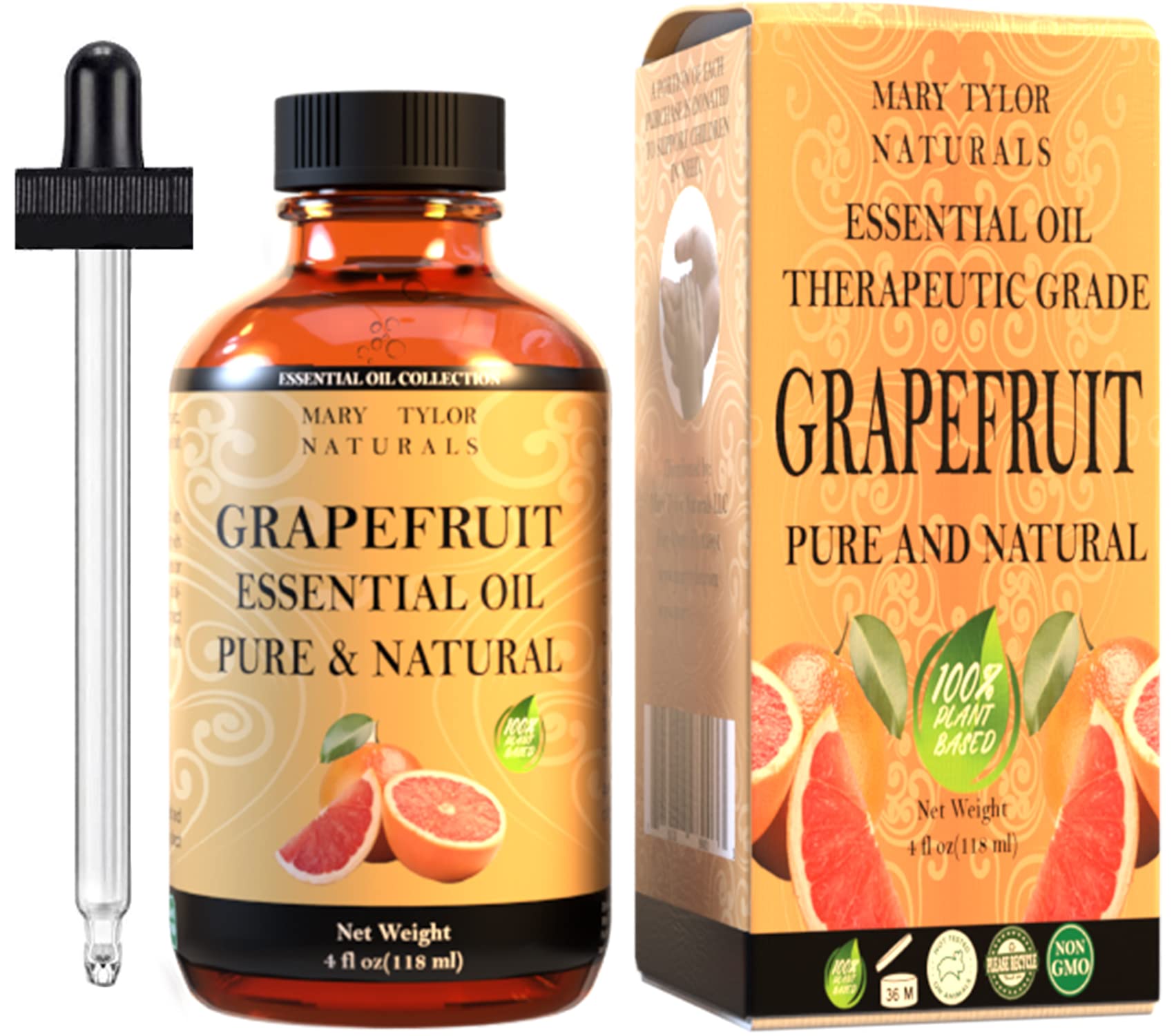Mary Tylor Naturals huile pamplemousse pure et naturelle sans additifs.