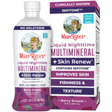 MaryRuth's Bouteille nuit multimineral, utilisation facile avant le coucher pour soutenir votre routine soin.