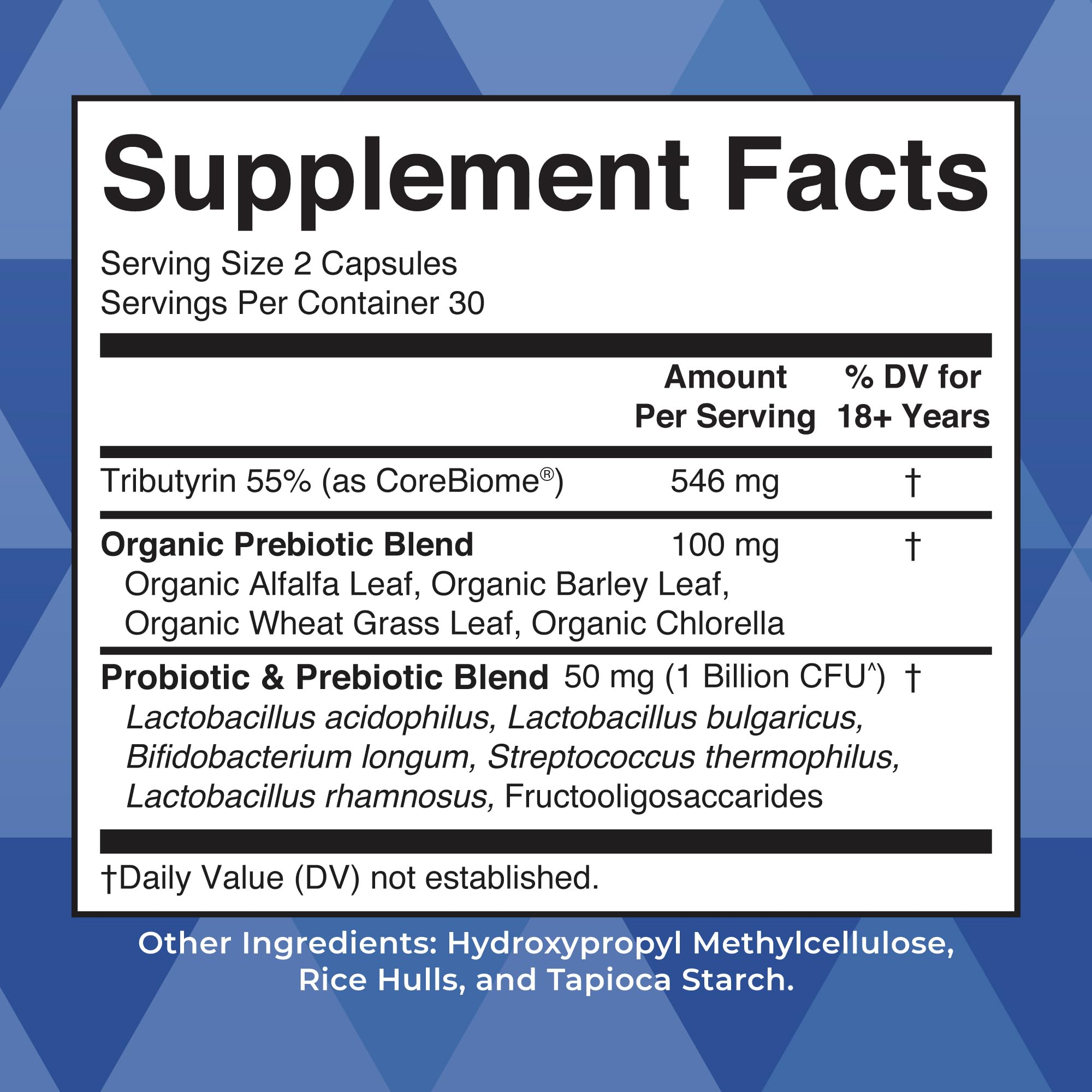 Capsules véganes MaryRuth's Complete Gut Health+ faciles à avaler pour soutenir le microbiome.