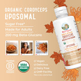 MARYRUTH'S cordyceps dosage quotidien, pratique pour compléter votre alimentation.