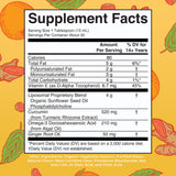 Dose-cuillère pratique pour mesurer 15 ml de MaryRuth's Curcuma-DHA.