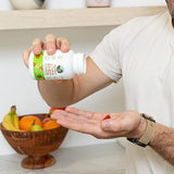 Gommes sans gélatine MaryRuth's D3+B12, adaptées aux adultes et adolescents.