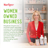 Formule vegan MaryRuth's D3+B12 pour soutien quotidien de bien-être.