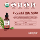 MaryRuth's extrait-eleuthero-maca, extrait naturel pour endurance et équilibre.