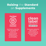 MARYRUTH'S Flacon avec étiquette claire, utilisation domestique simplifiée