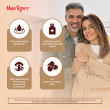 MARYRUTH'S Function Mushrooms Liposomal – Absorption liposomale améliorée pour meilleure assimilation.