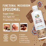 MARYRUTH'S Function Mushrooms Liposomal – Avantages immunité potentiels grâce au mélange.