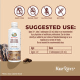 MARYRUTH'S Function Mushrooms Liposomal – Emballage pratique pour transport et stockage.