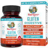 MaryRuth’s Gluten Digestive Enzymes – bouteille pratique pour l’usage quotidien.