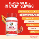 MaryRuth's gommes pour hommes, sans sucre ajouté et format pratique.