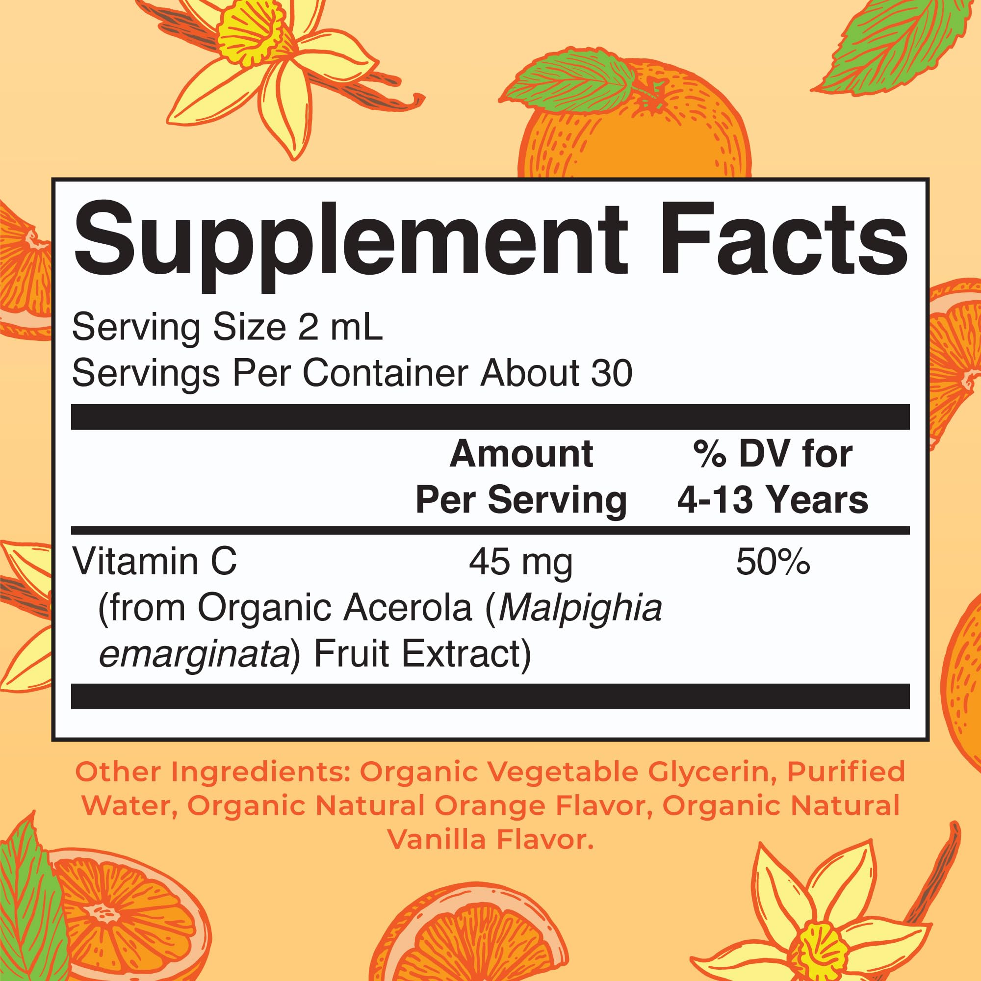 Dose gouttes MaryRuth's, méthode simple pour ajouter vitamine C au jus.