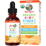 MaryRuth's gouttes vitamine C pour enfants, flacon pratique pour usage quotidien.