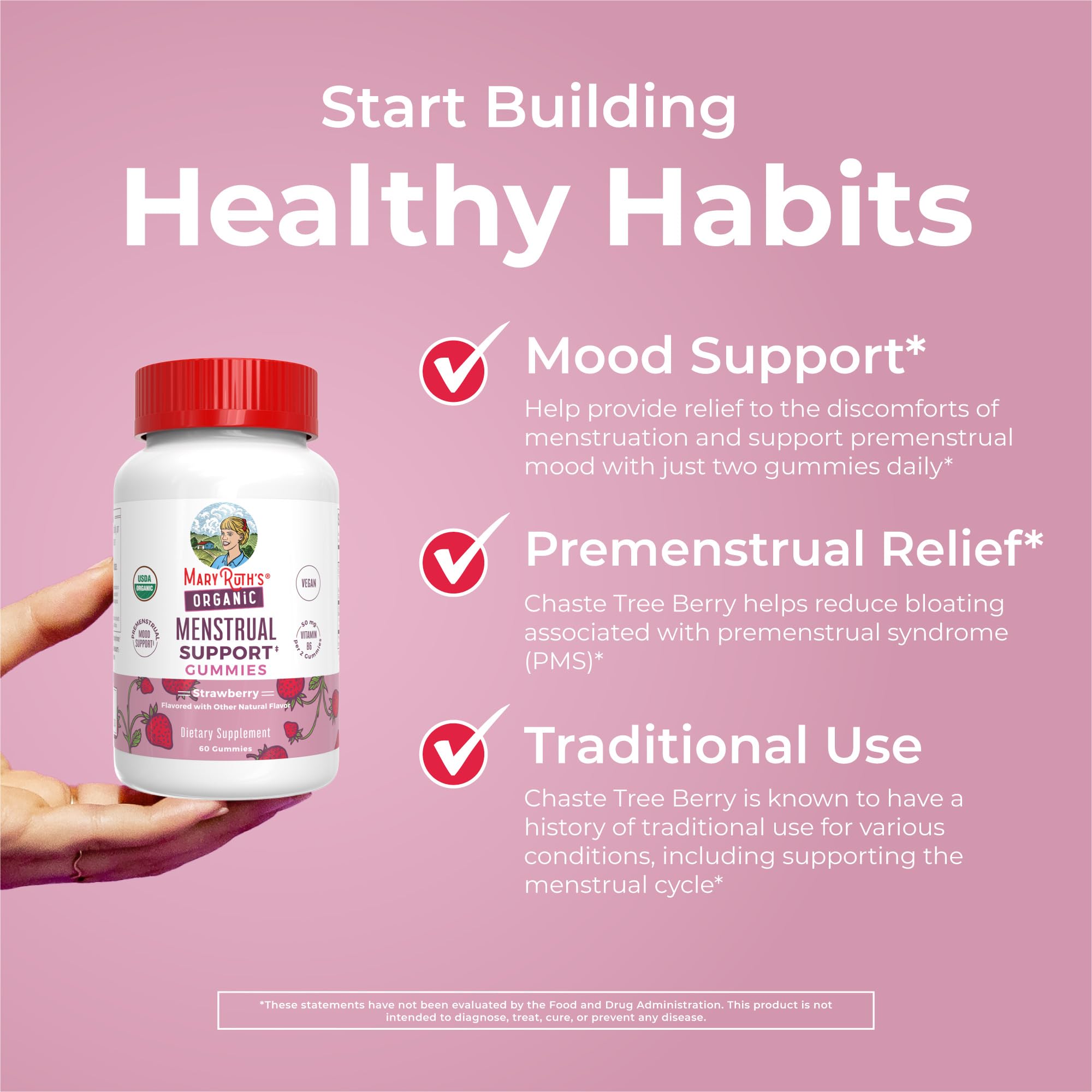 MARYRUTH'S GUMMIES – certification USDA Organic et vegan incluses
