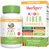MaryRuth's Fiber Gummies Enfants — bouteille prête à l’emploi, soutien digestif potentiel.
