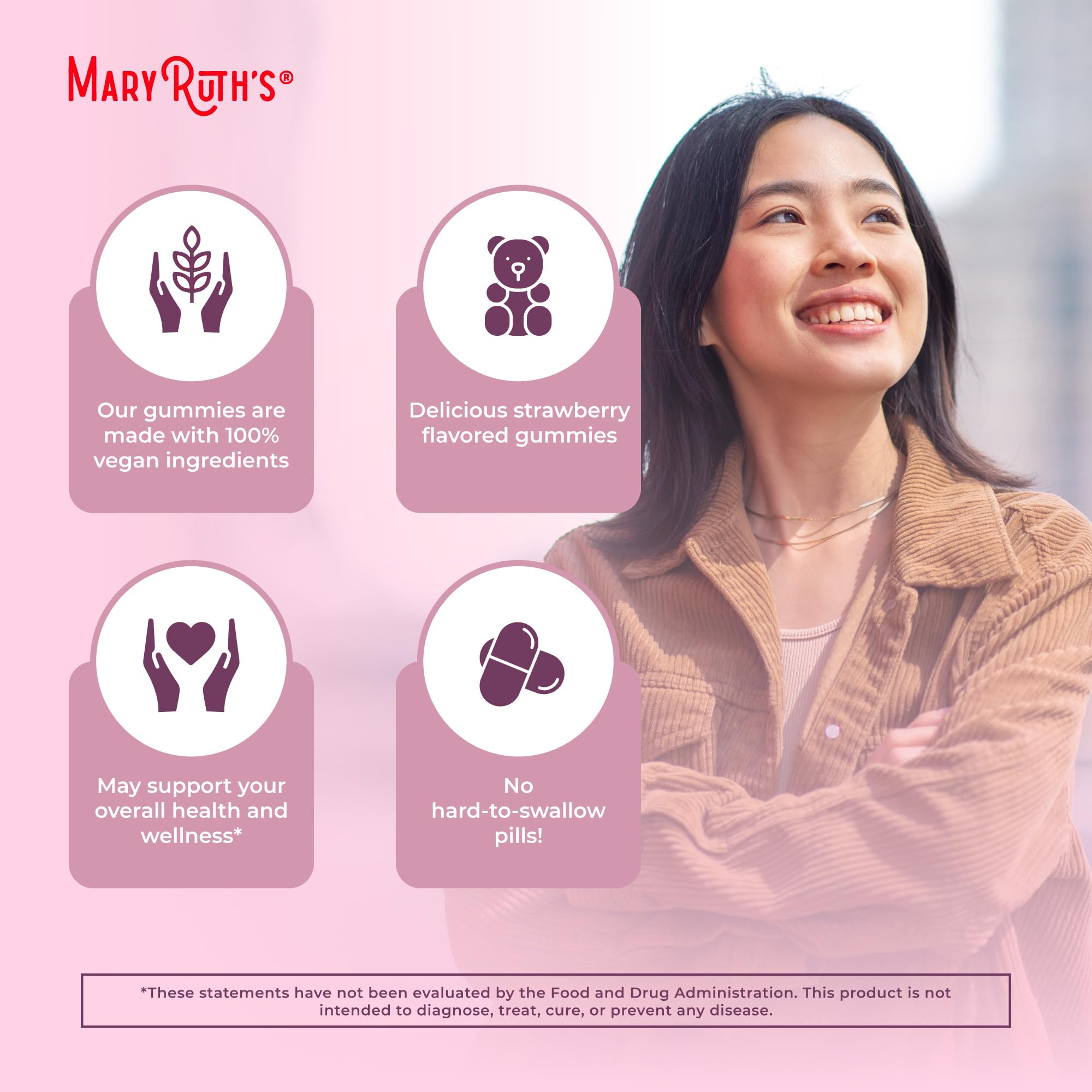 MARYRUTH'S GUMMIES – sans gélatine et base pectine pour option végétale