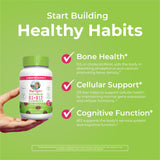 Texture moelleuse des gummies MaryRuth Organics framboise