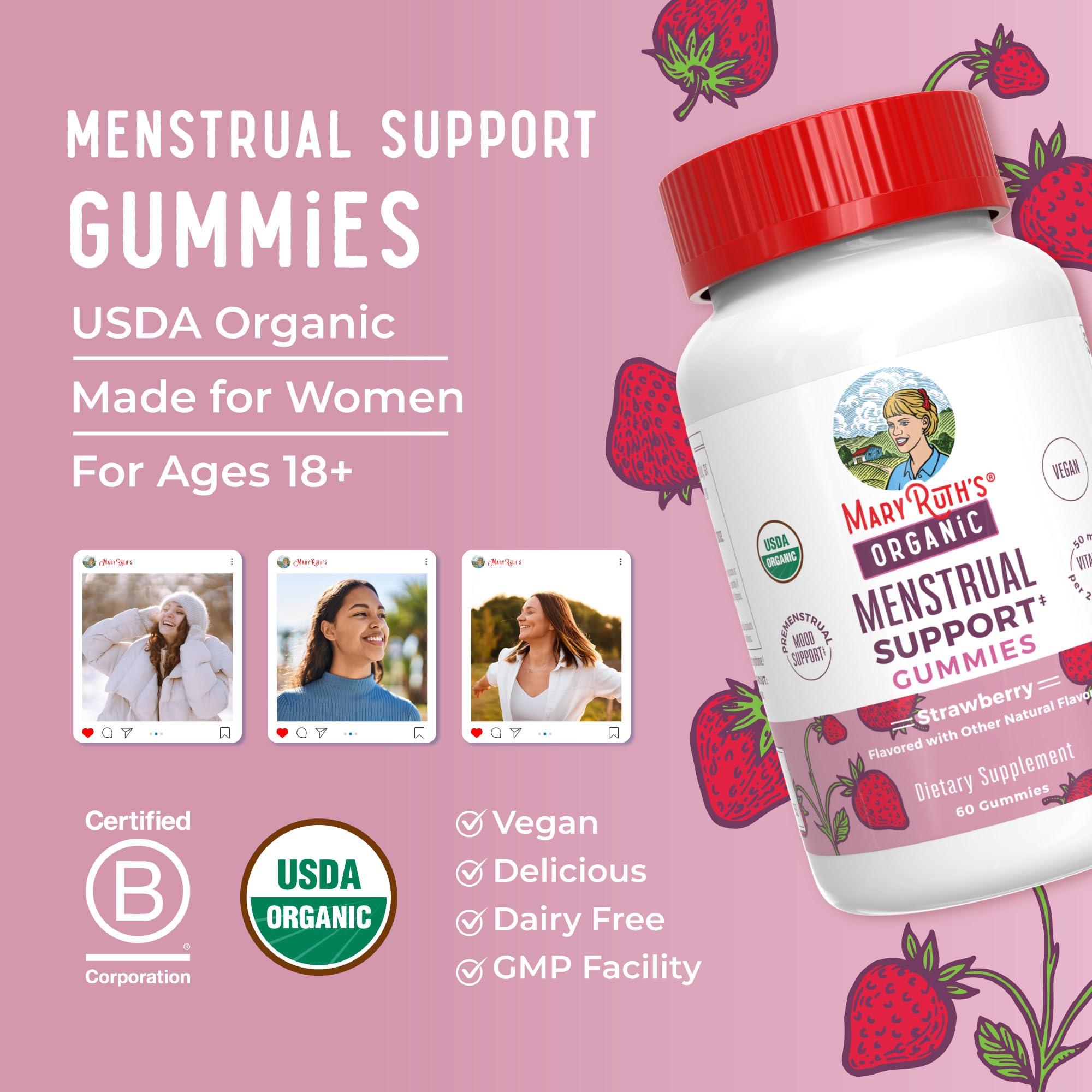 MARYRUTH'S GUMMIES – usine GMP et B Corp certifiée
