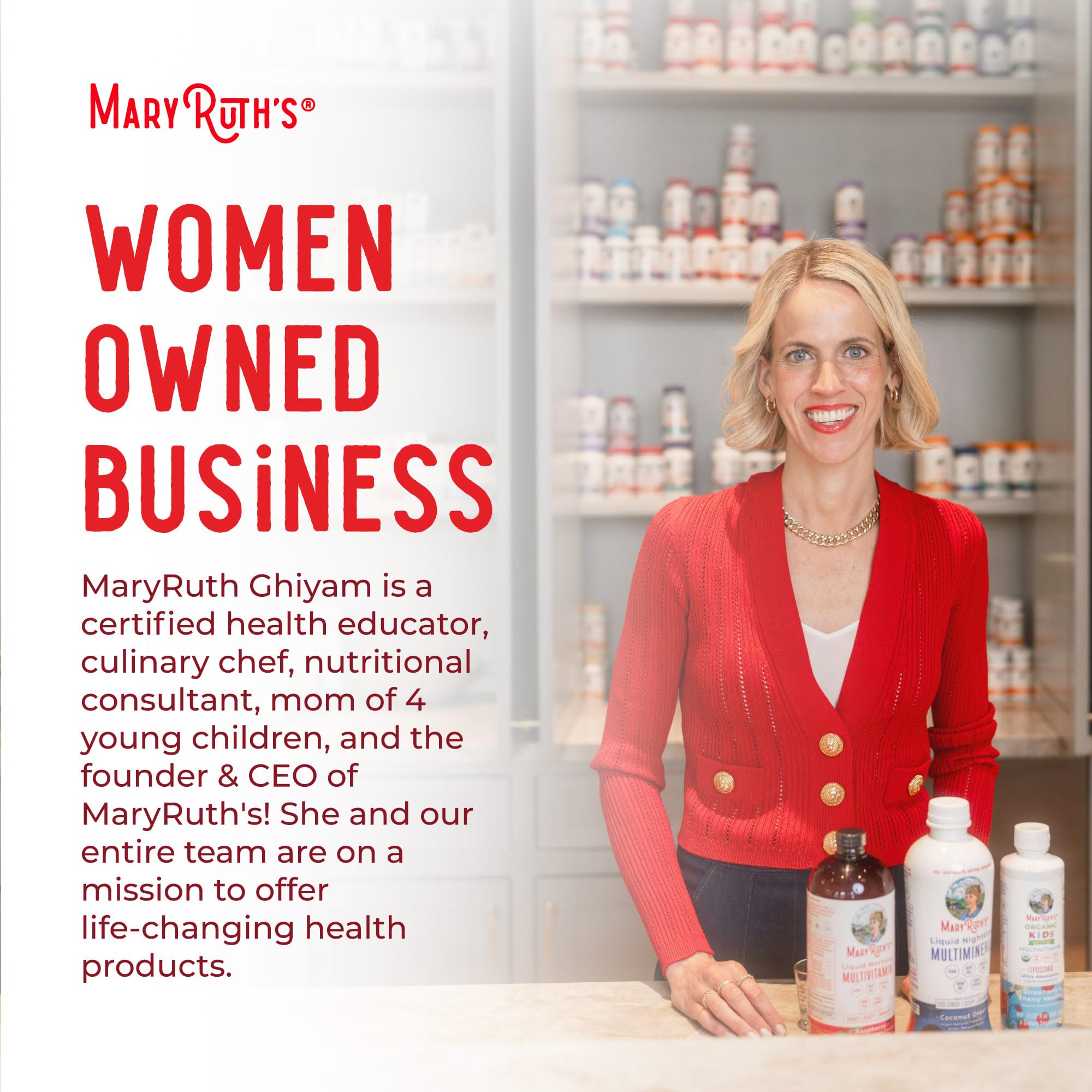 MaryRuth's Immunity Gummies – certifications GMP et Clean Label Project.