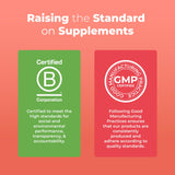 MaryRuth s ingrédients postbiotiques Lactobacillus rhamnosus et Bifidobacterium lactis