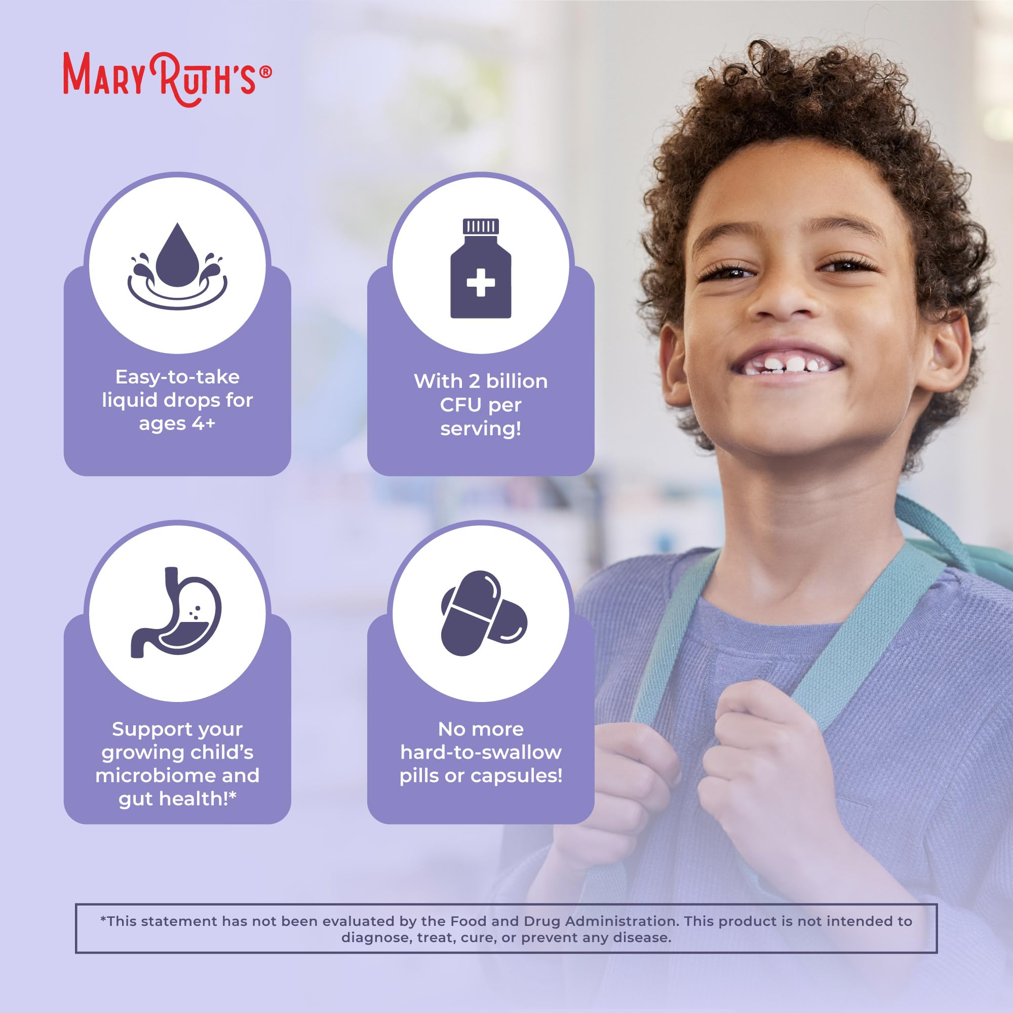 MARYRUTH'S Kids Sans lait et sans noix, compatible biberon.