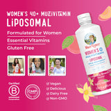MaryRuth's liposomale pour femmes 40+ – mélange botanique incluant maca pour le bien-être.