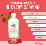 Bouteille MaryRuth's prête à être mélangée dans une boisson ou un yaourt.