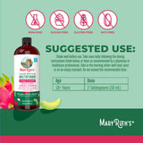 MARYRUTH'S liquide multivitamin Lustriva, ingrédients clés mis en avant