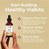 MaryRuth's Maca: formulation vegan sans alcool pour un mode de vie végétal.