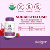 Gommes MaryRuth's framboise - texture agréable et goût délicieux