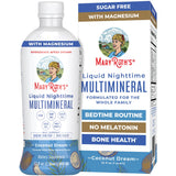 MaryRuth's Multimineral nocturne en bouteille, prise facile avant le coucher.