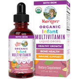 MaryRuth's multivitamine-infants-liquide-fer-gouttes: soutien à la croissance et à l'immunité.