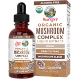 MARYRUTH'S Mushroom Complex – bouteille ouverte, facile à intégrer dans la routine quotidienne.