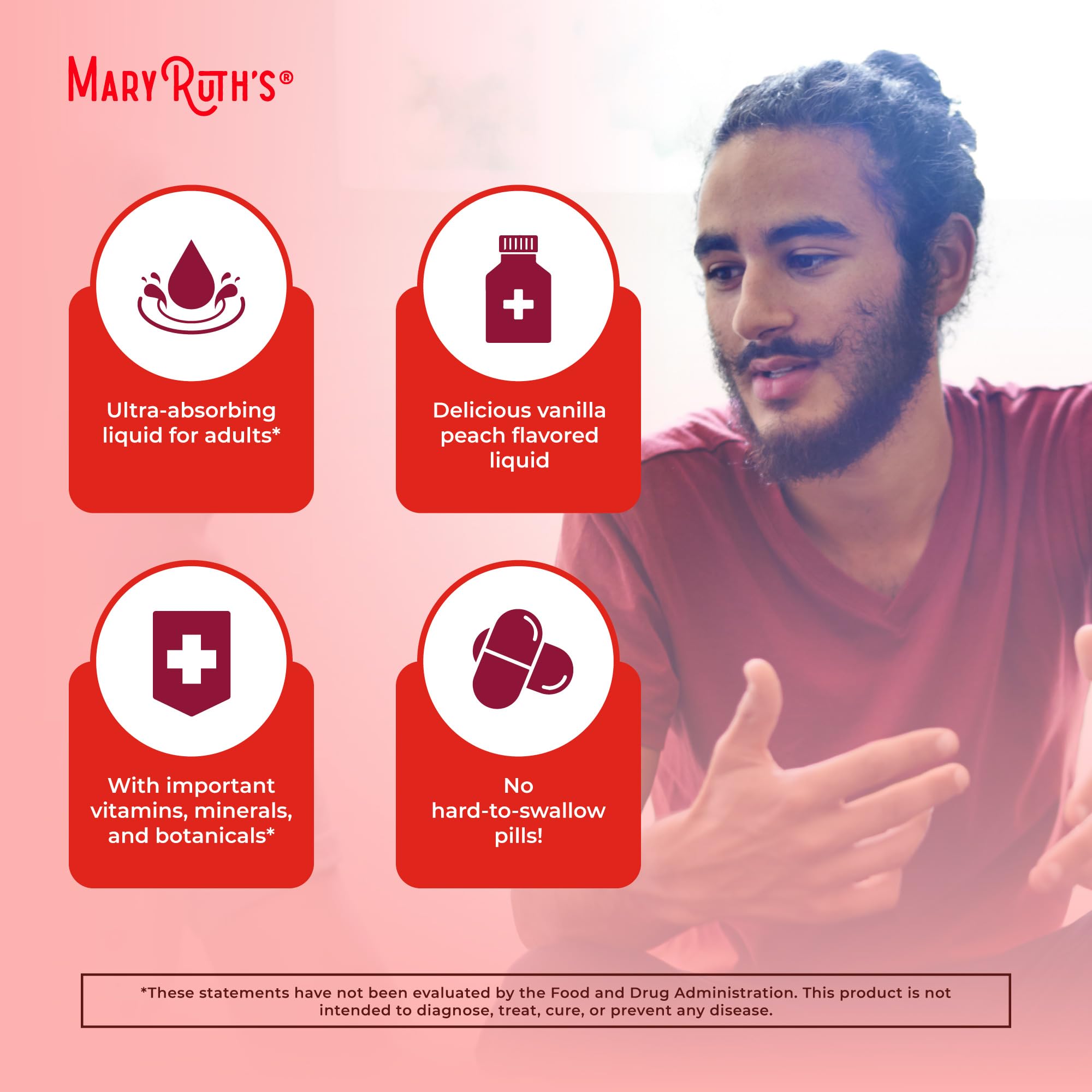 Oméga-3 et oméga-9 MaryRuth's pour la santé cardiovasculaire potentielle.