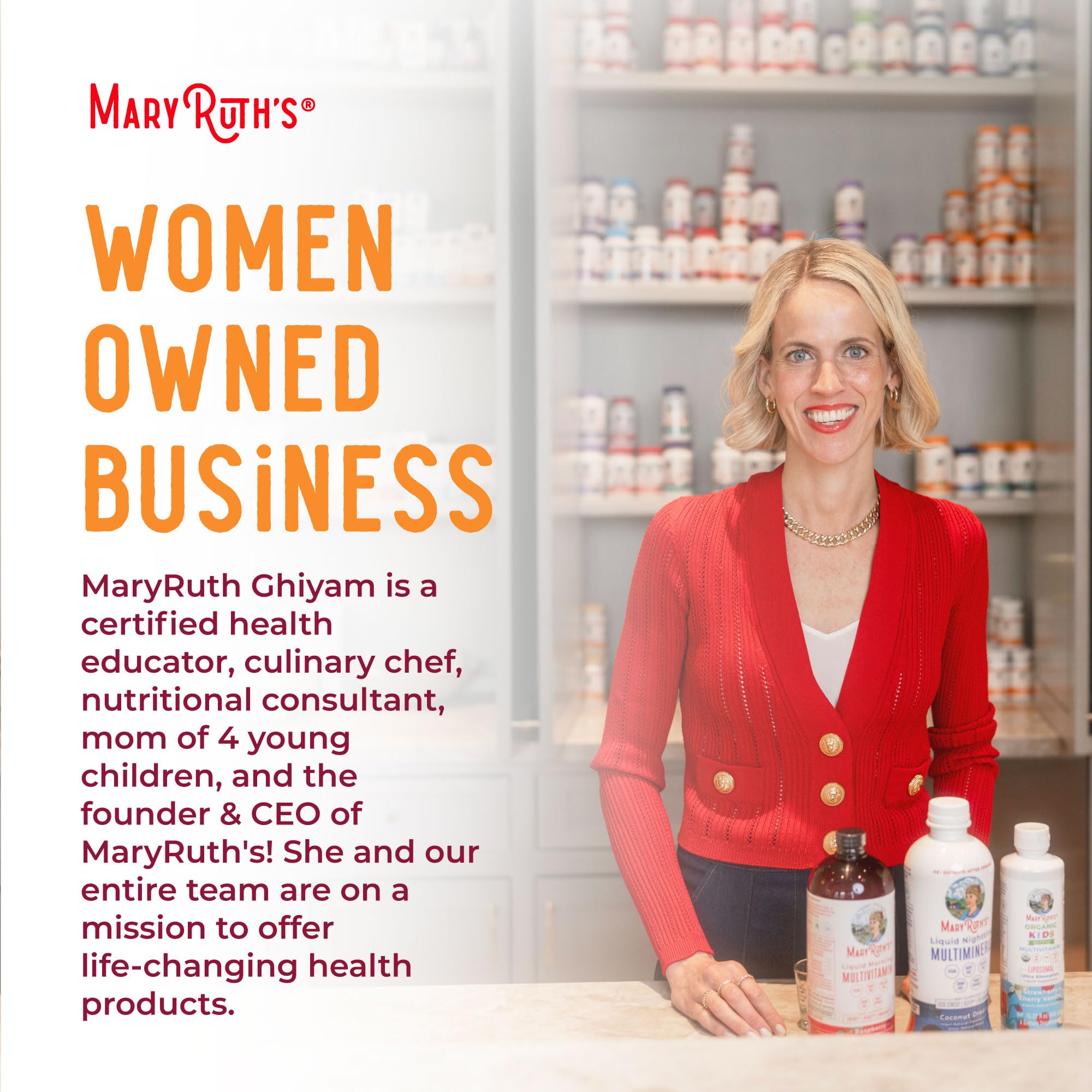 MARYRUTH'S Oméga-3 Gummies - certifications: fabriqué selon les bonnes pratiques, qualité assurée.