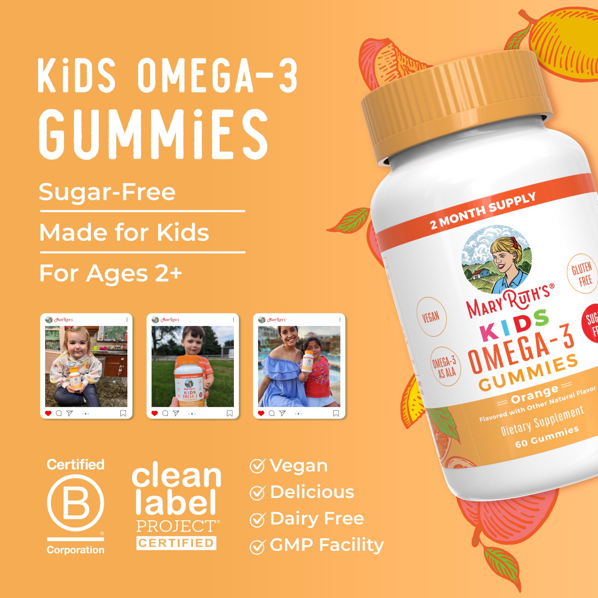 Vitamine C ajoutée pour le quotidien des routines scolaires.
