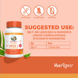 MARYRUTH'S Oméga-3 Gummies - texture-molle: mâchage facile pour une routine bien-être.