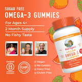 MARYRUTH'S Oméga-3 Gummies - non-OGM et vegan: choix propre et éthique.