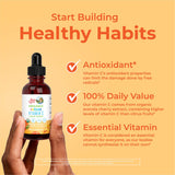 Bébé 6-12 mois MaryRuth's Organics vitamine C – format pratique et sûr
