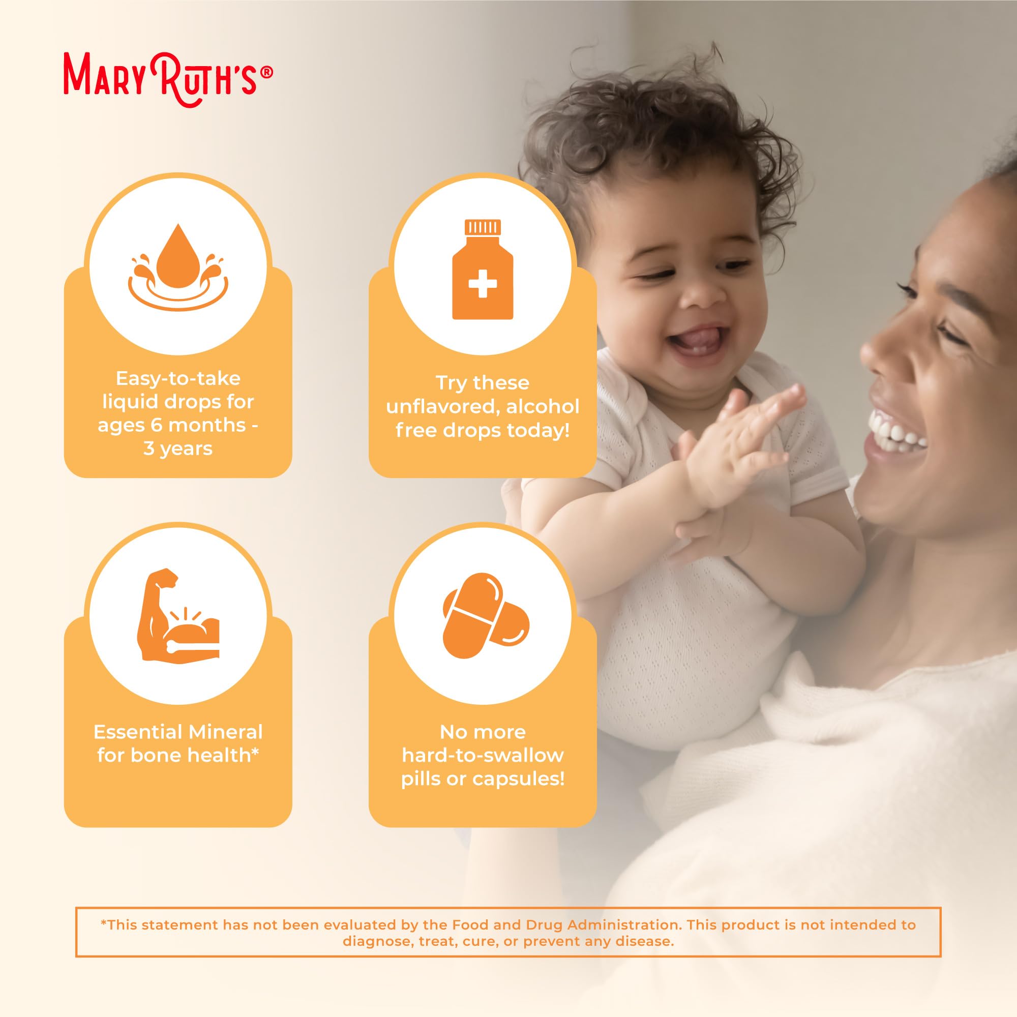Ingrédients organiques MaryRuth's, formulation vegan à base de lichen