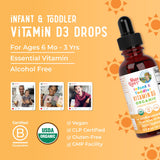 Sans sucre MaryRuth's vitamine D3, facile à intégrer au quotidien