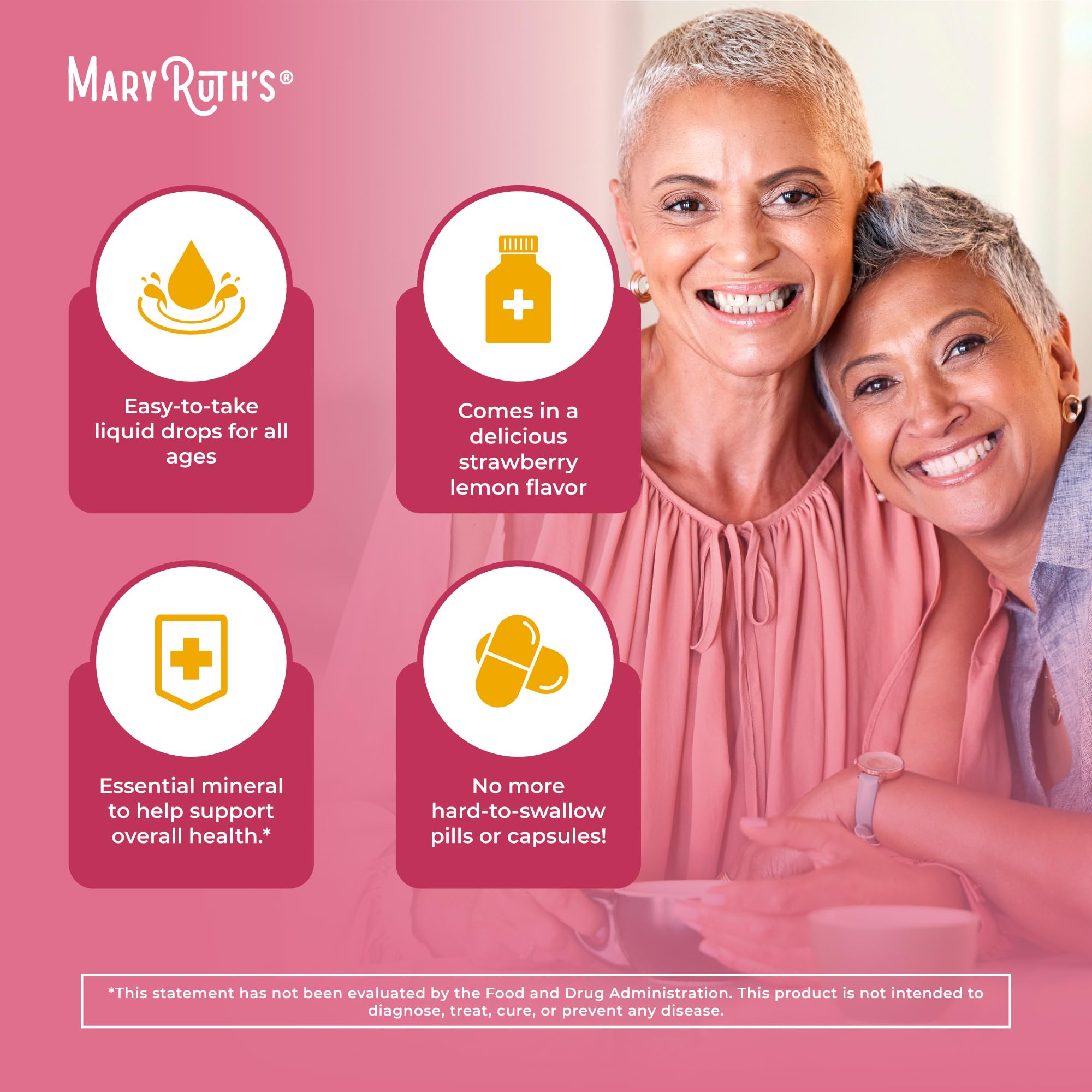 Ingrédients MaryRUTH'S – liste biologique et vegan pour votre routine.