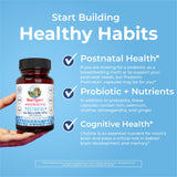 Choline essentielle pour le cerveau maternel et le développement du bébé.